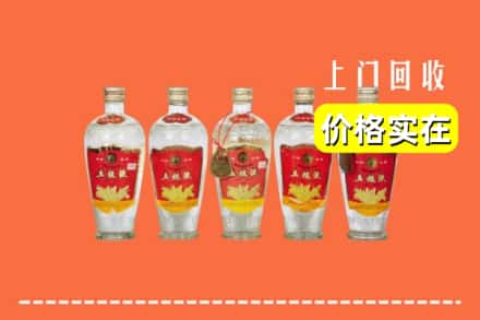 保定顺平县回收老五粮液